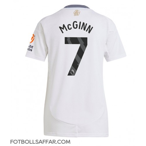 Aston Villa John McGinn #7 Bortatröja Dam 2024-25 Kortärmad